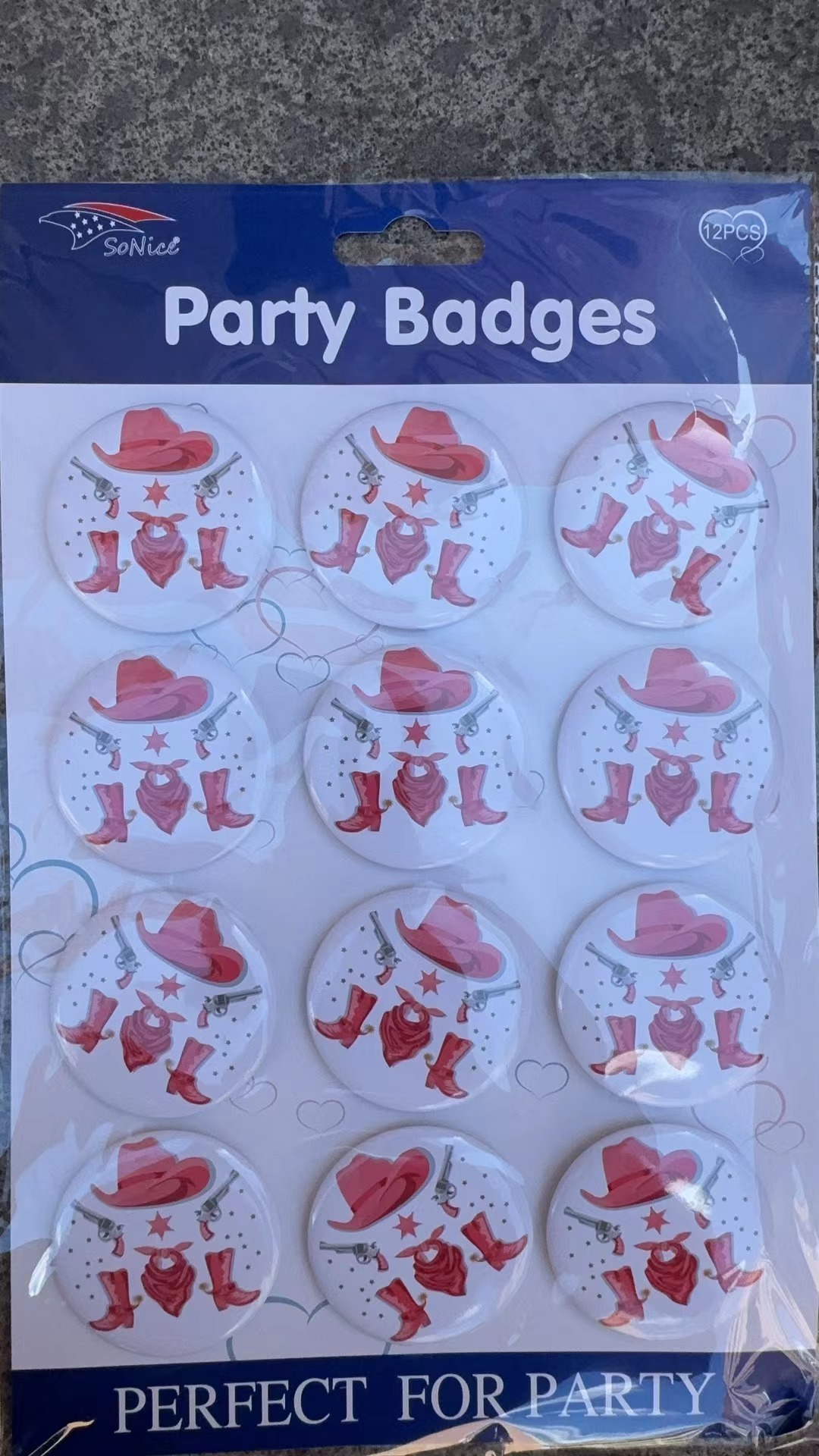 Party Badges 108