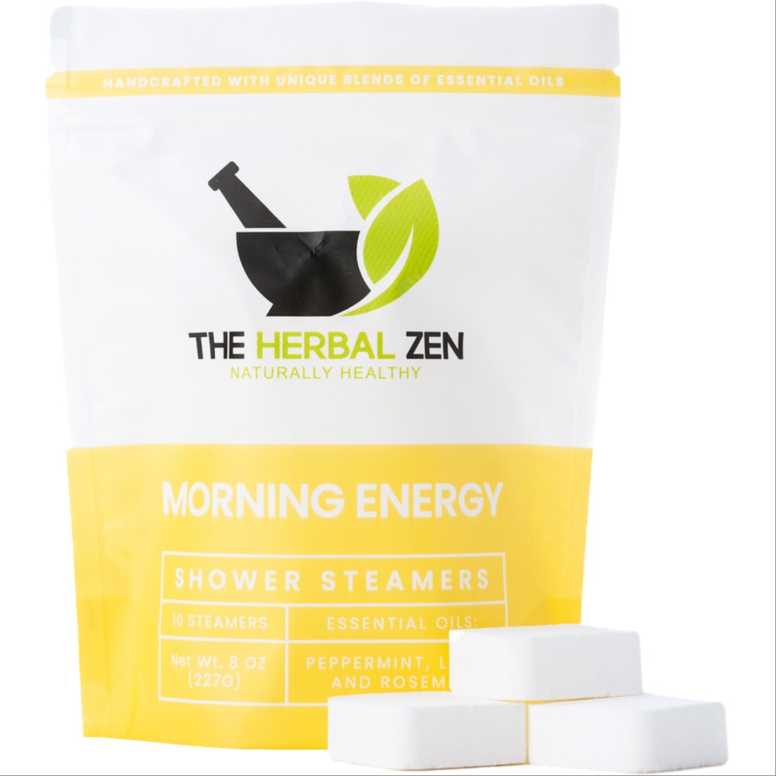 Morning Energy Dye-Free Aromatherapy Shower Steamers | Handmade in USA 1279