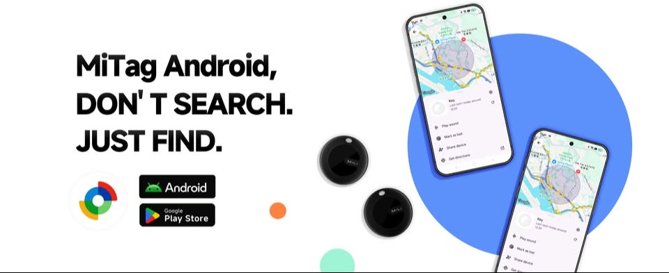 MiLi Apple & Google Find My Tags 1420