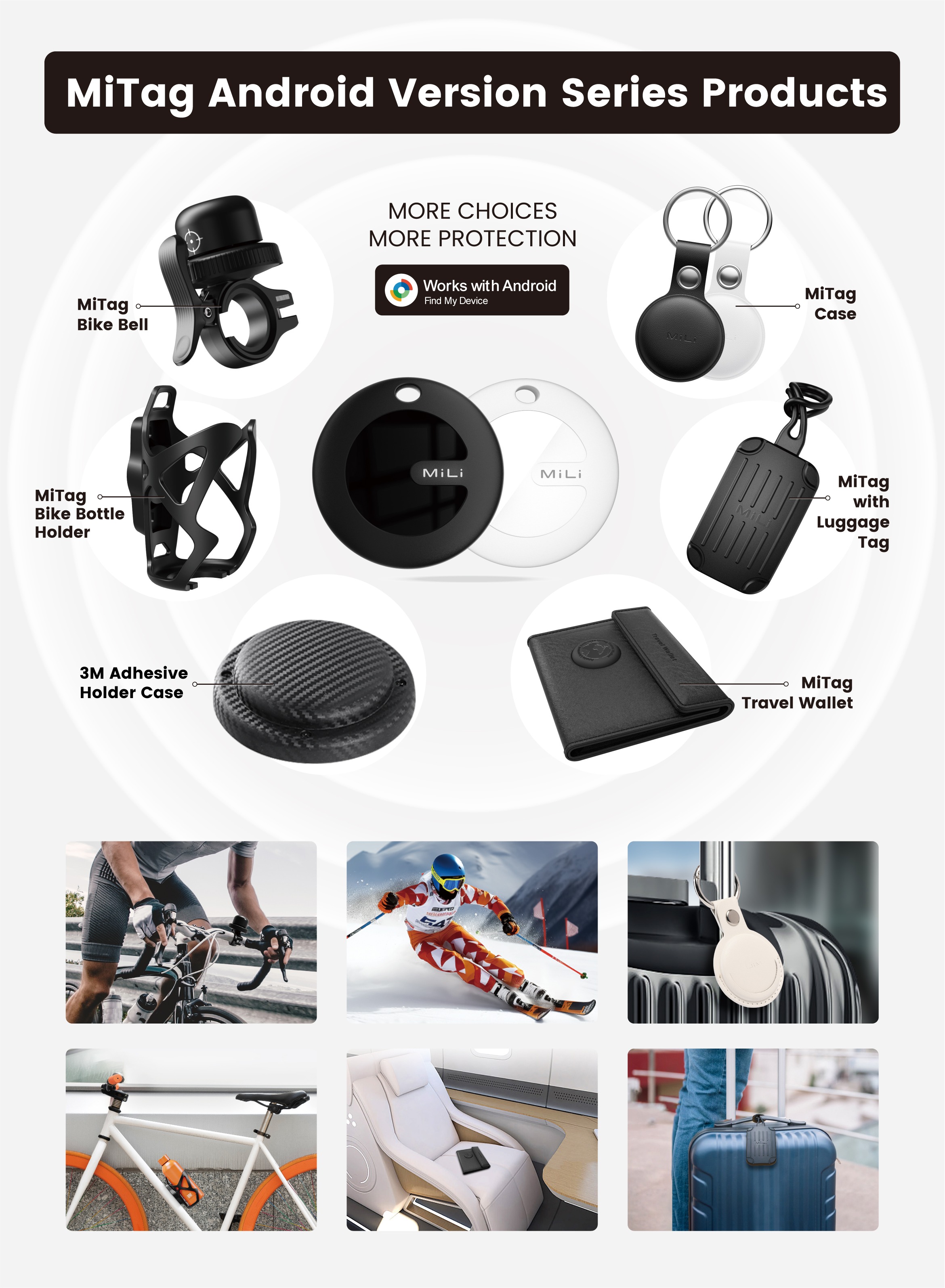 MiLi Apple Find My Series products 1426