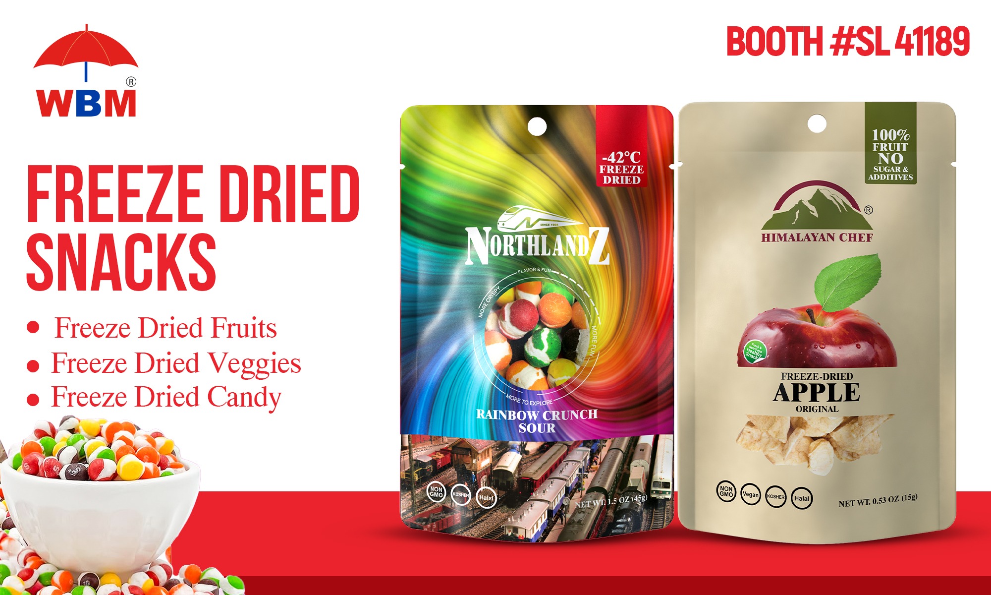 WBM is going to launch Freeze Dried category at ASD Las Vegas Market week 1428