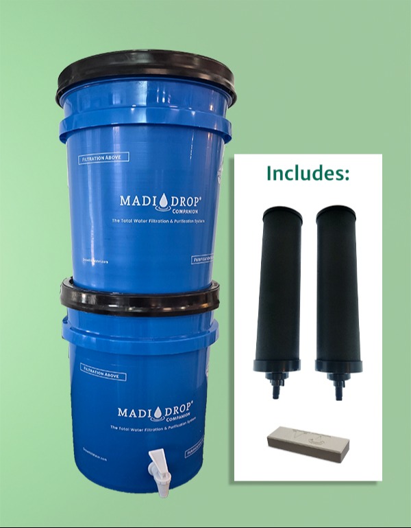 MadiDrop Companion Ultimate Water Filtration & Purification System 1433