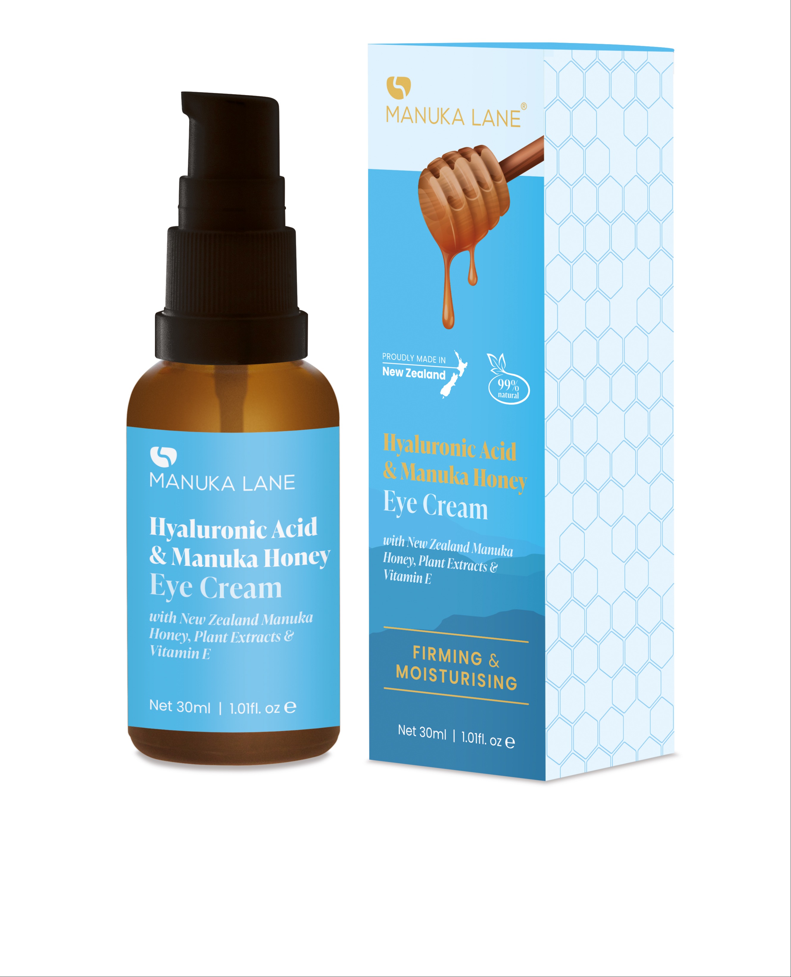 Manuka Lane Hyaluronic Acid Eye Cream 30ml 1490