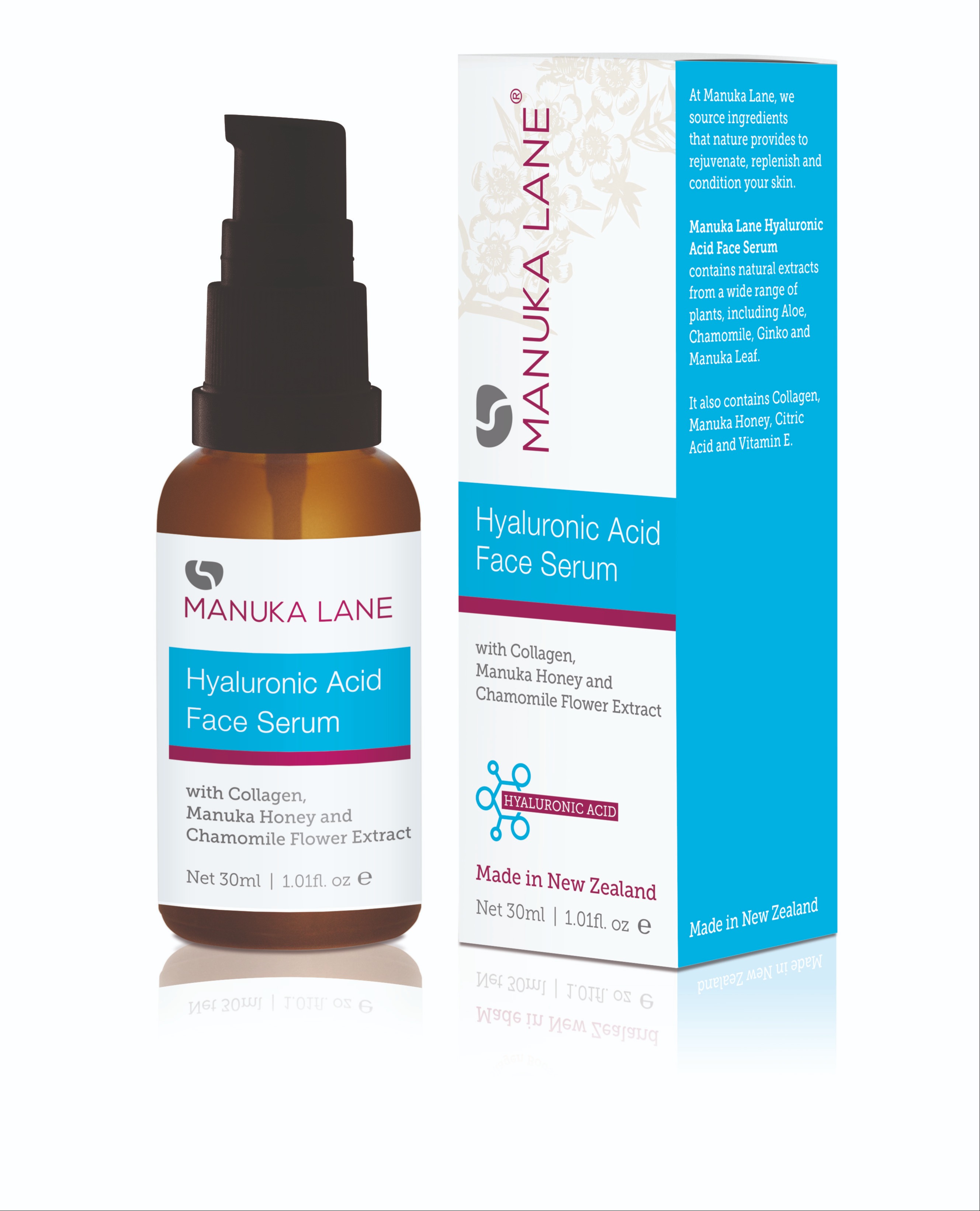 Manuka Lane Hyaluronic Acid Serum 30ml 1496