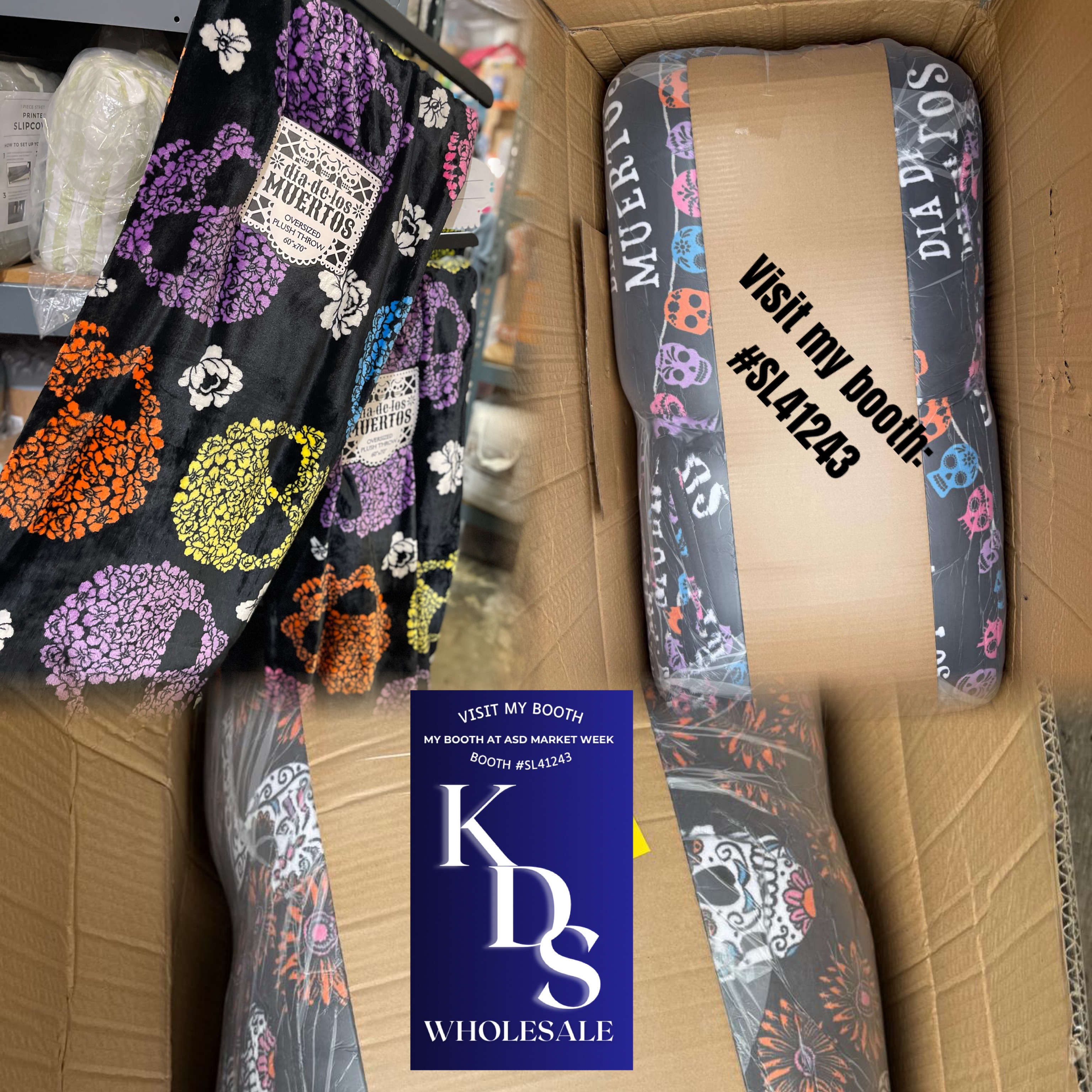 Day of the Dead Blankets 1507