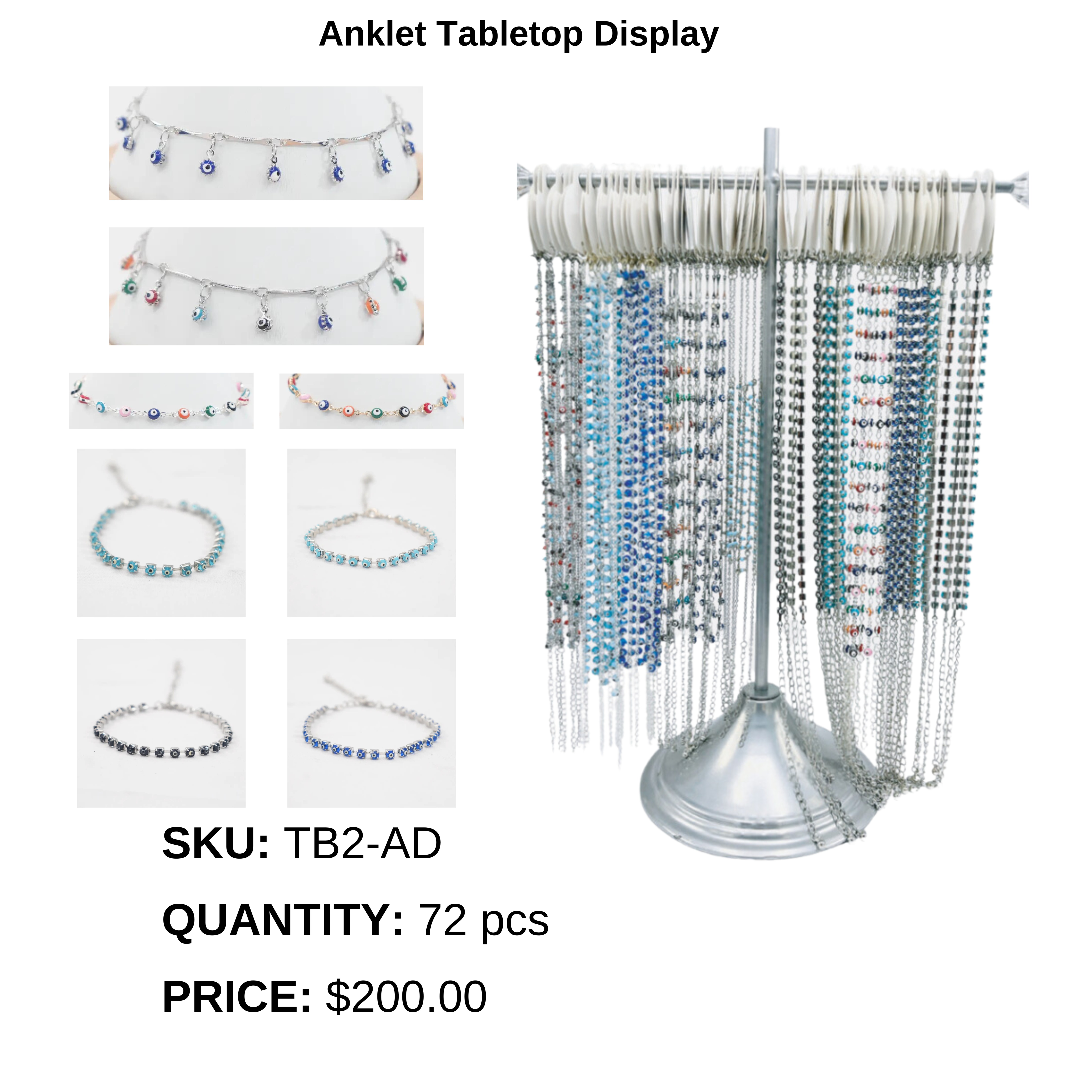 Anklet Tabletop Display 1508