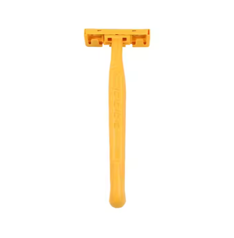 2 Blades Shaving razor ABS  Handle Twin Blade Disposable razor with Lubricating Strip 1598