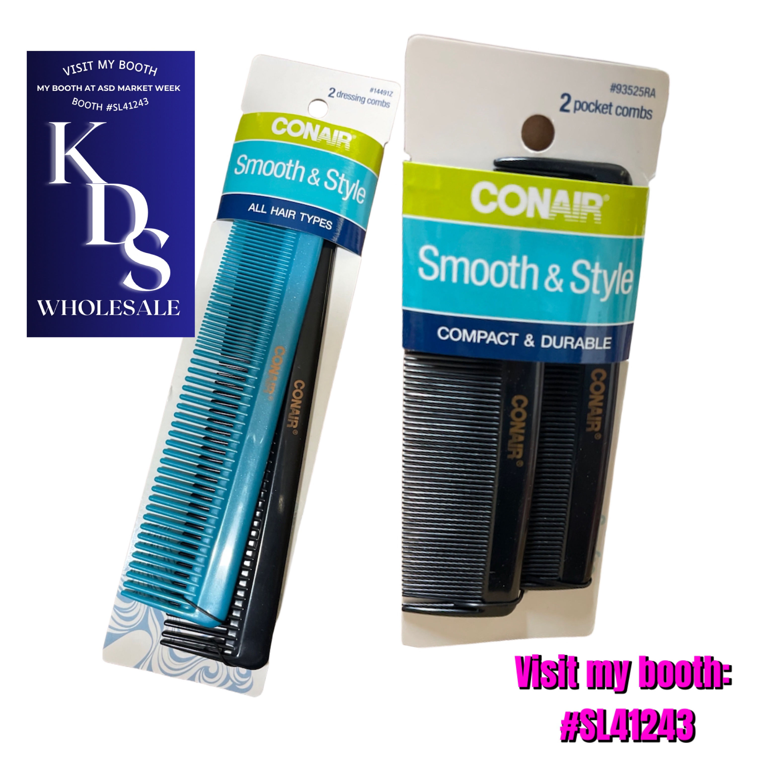 Conair 2 PCS Set 1638
