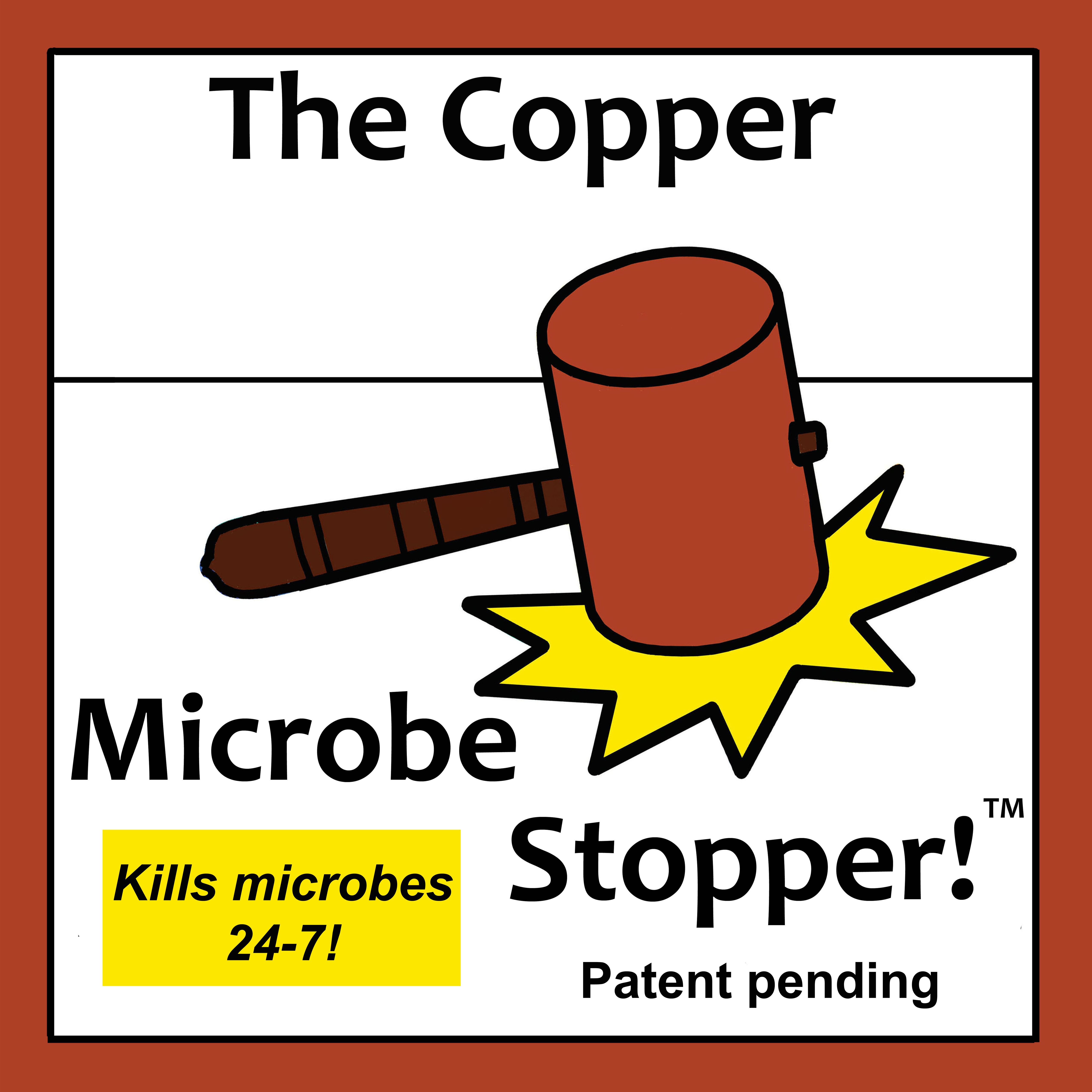 Copper Microbe Stopper 1795