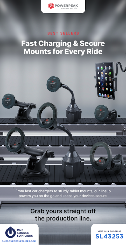 One Source Suppliers Car Mount Line Up 1871