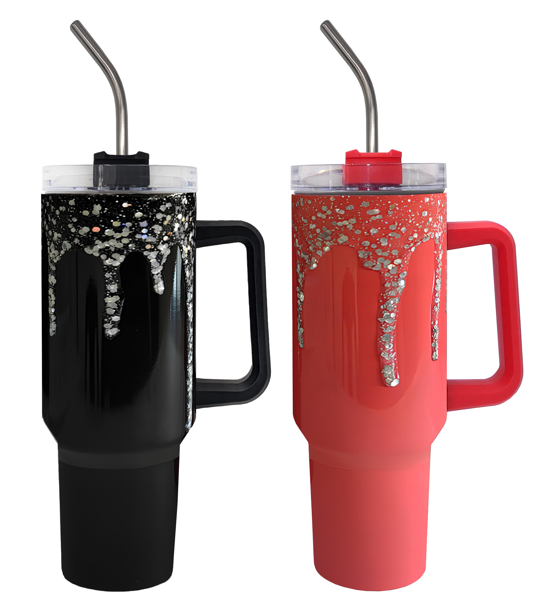 Glitter Tumbler Cup 40oz 1890