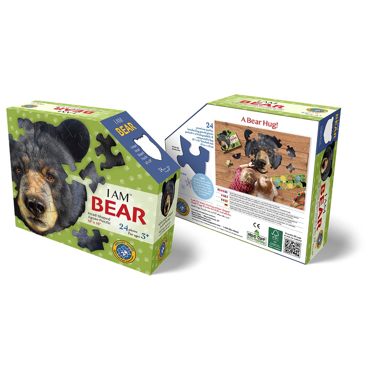 I AM BEAR, 24-piece jigsaw puzzle 1978