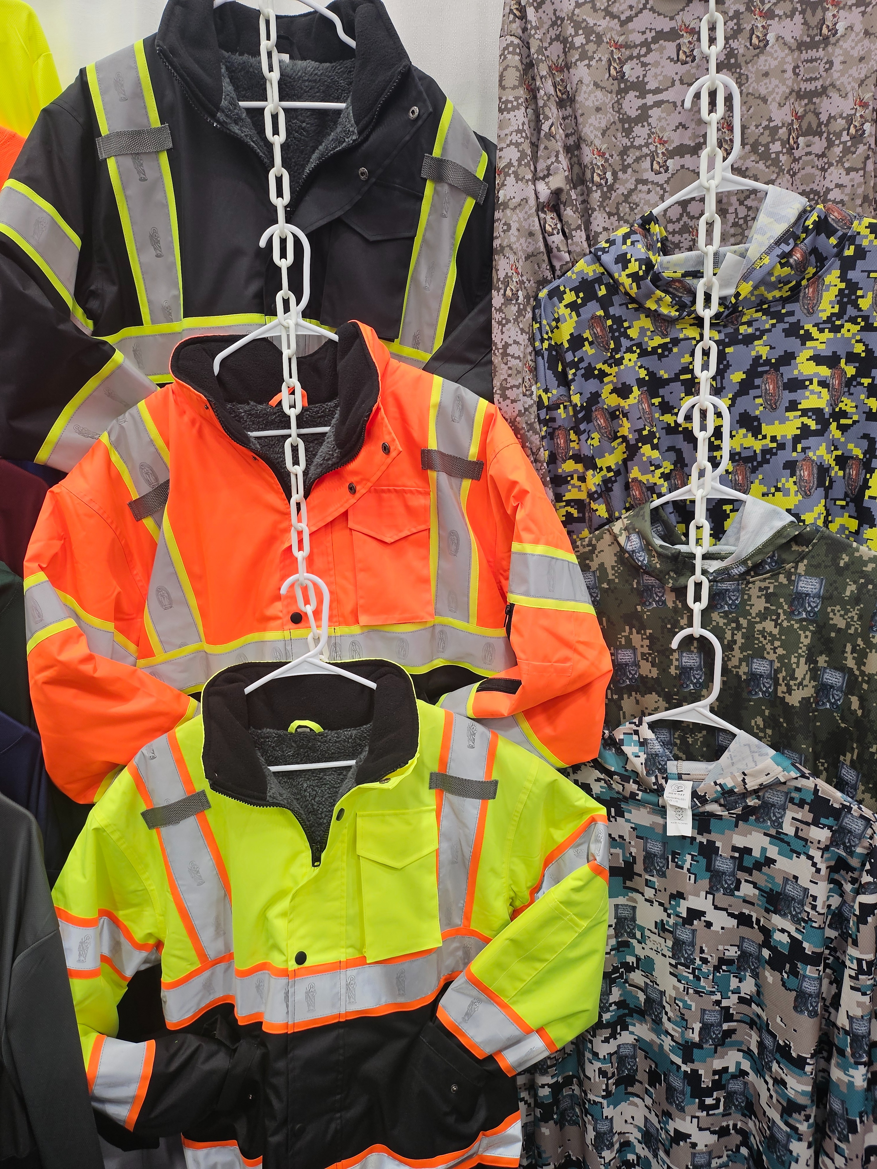Safety winter fleece jacket 2080