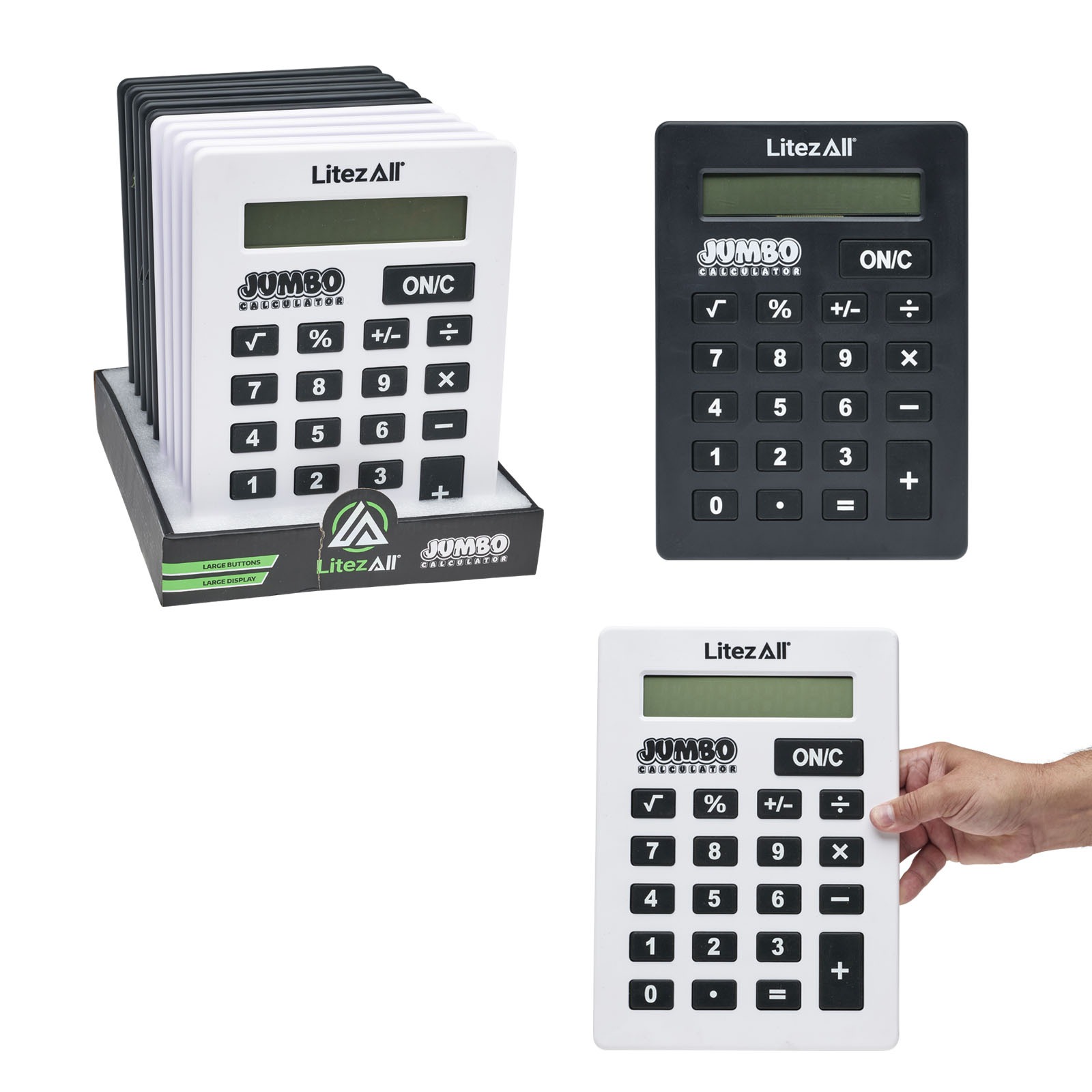 25522  - LitezAll Jumbo Calculator 323