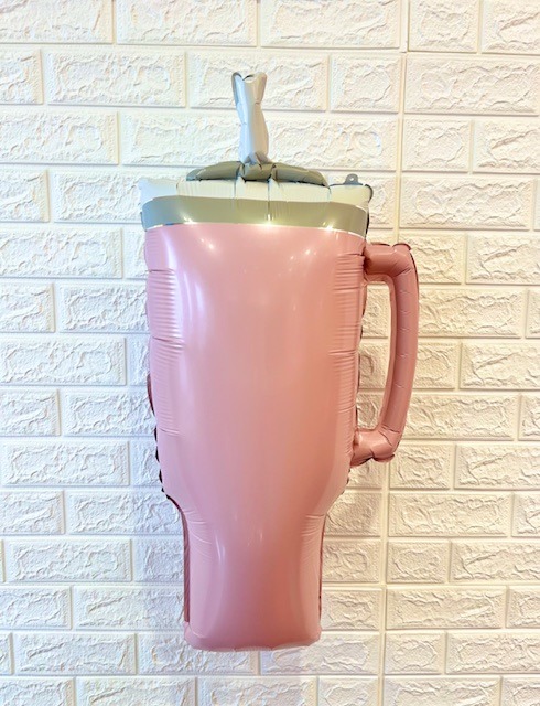 30 inch Trendy Water Cup Balloon in Pink 452