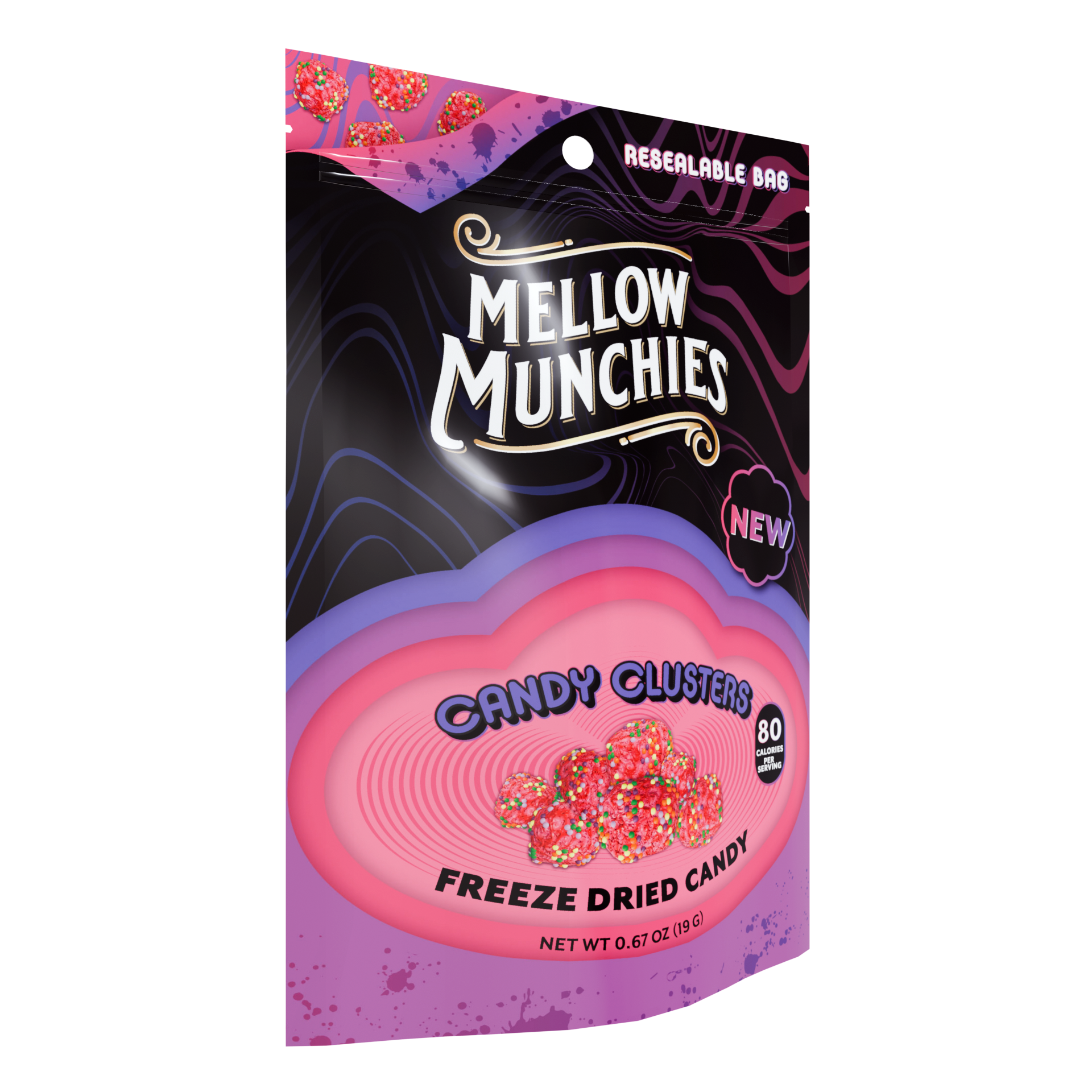 Mellow Munchies Candy Clusters Freeze Dried Candy 48