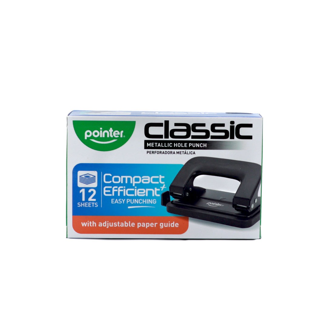 CLASSIC METALLIC, 2-HOLE PUNCH, 12 SHEETS, 1 PIECE 516