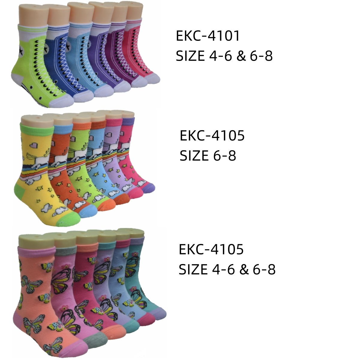 Girls' Crew Socks 684