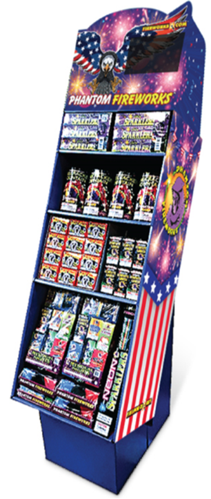 Phantom Fireworks B-100 Shipper 861