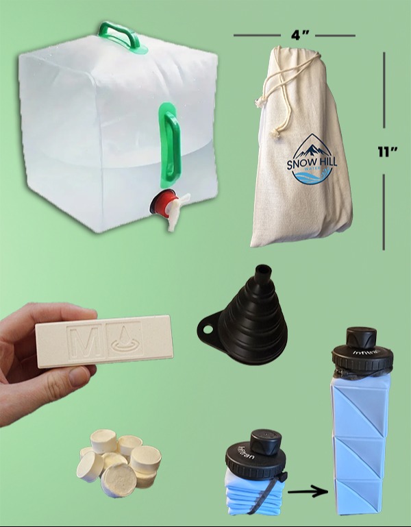 Hydration Survival On-the-Go with MadiDrop Purification Tablet 975