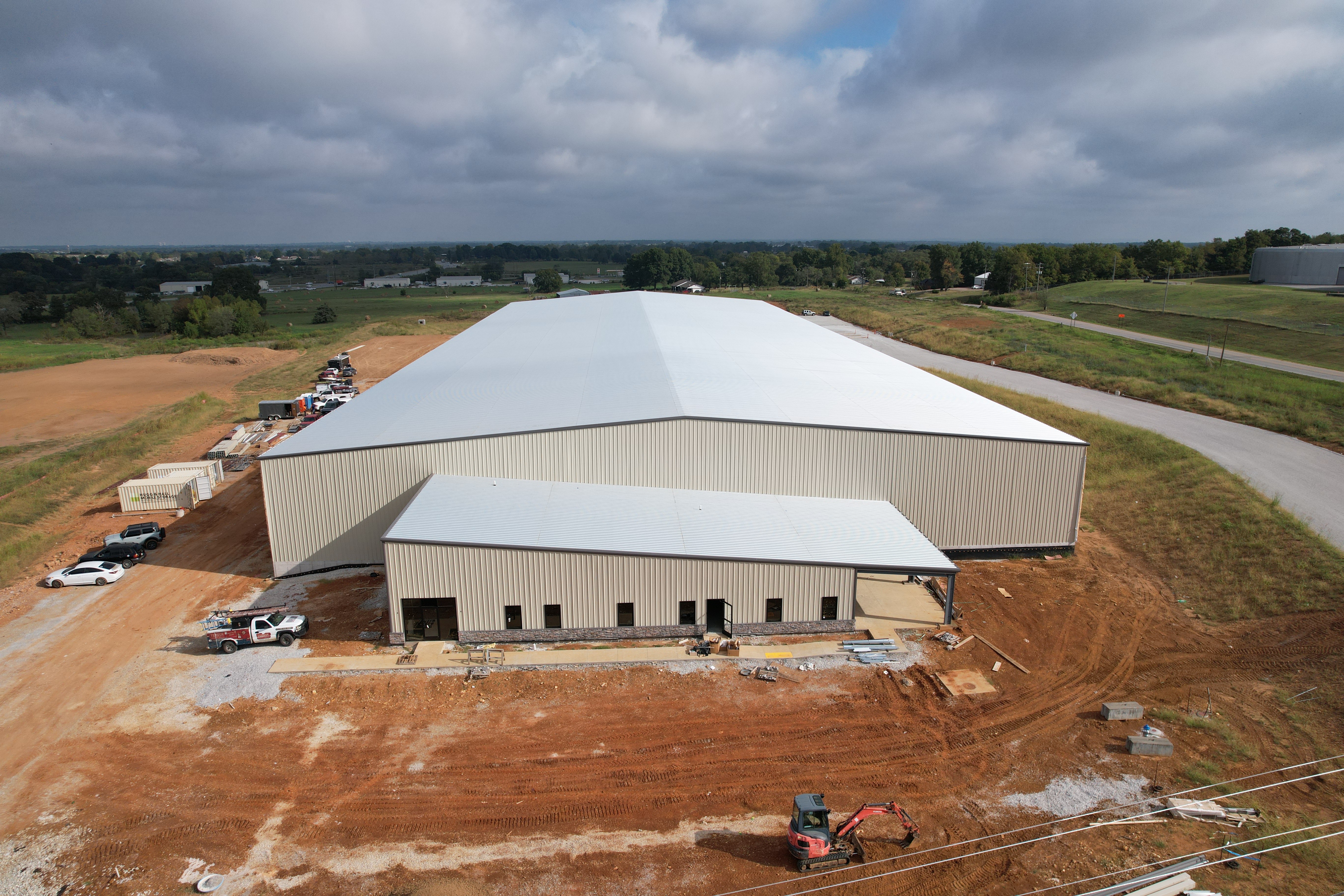 Red Iron Steel Framing - New Central States Plant 296