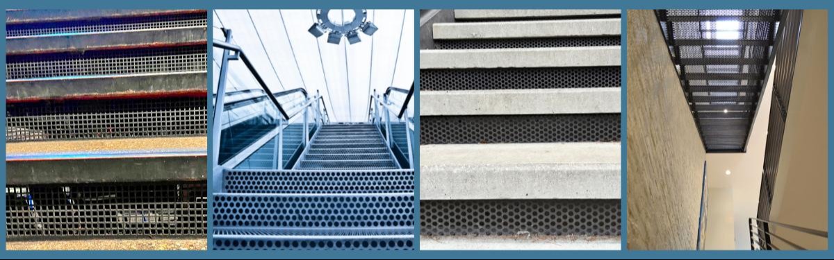 Perforated Stair Treads and Risers 91
