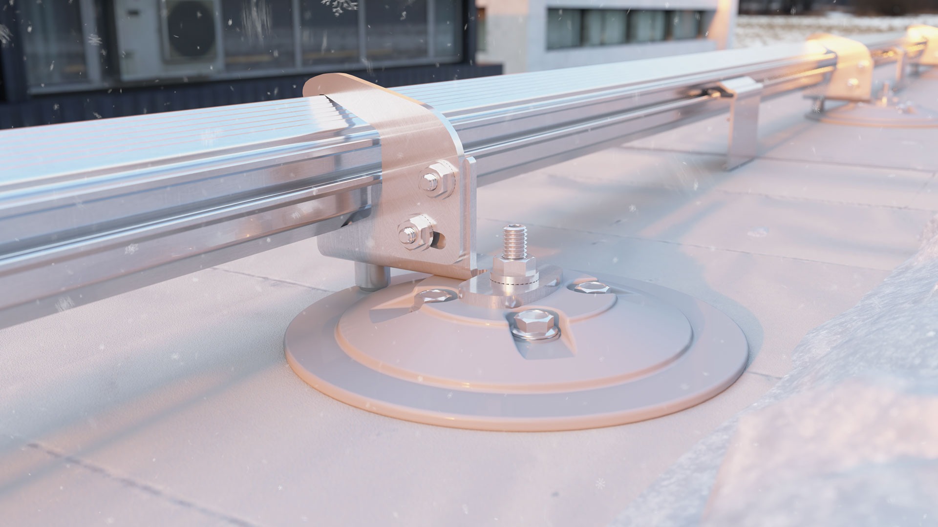 Snow Titan for membrane roofs 154
