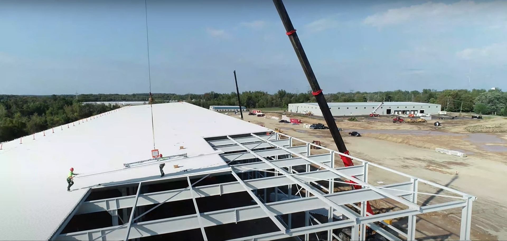 Ribbed Roof Panel Installation 235