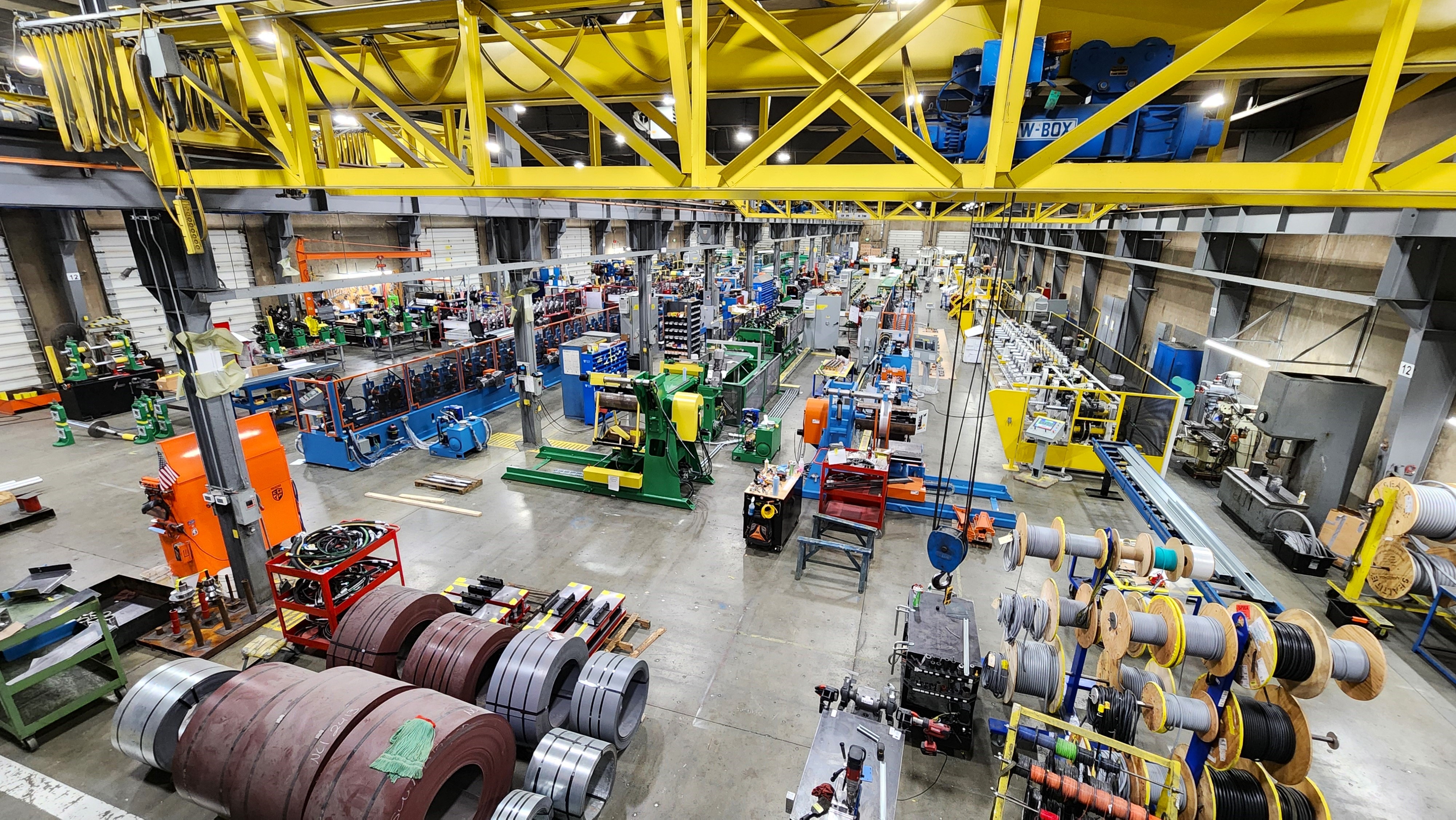 World Class Manufacturing of Rollforming Machinery 55
