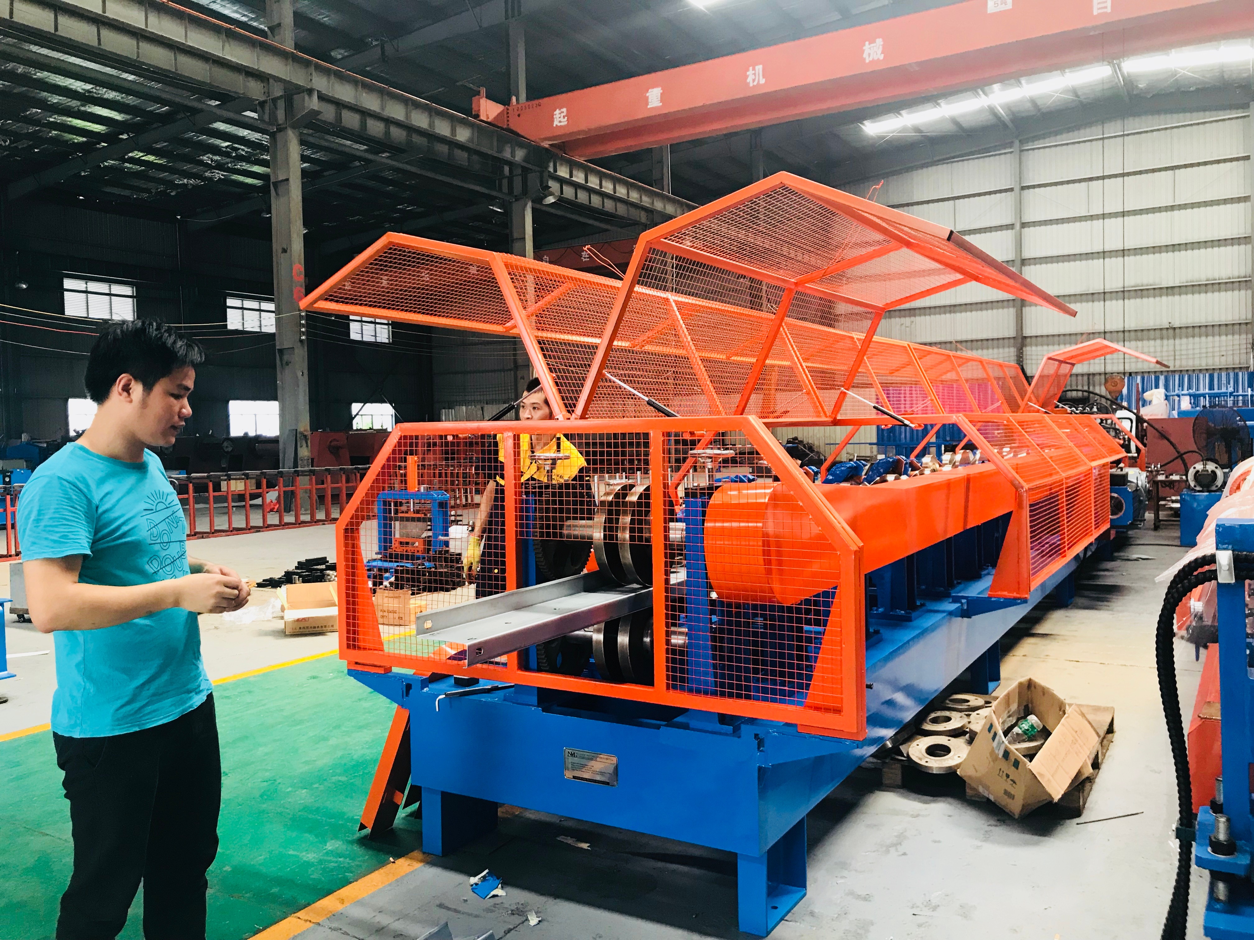 Customized Roll Forming Machine for CZ purlin 75