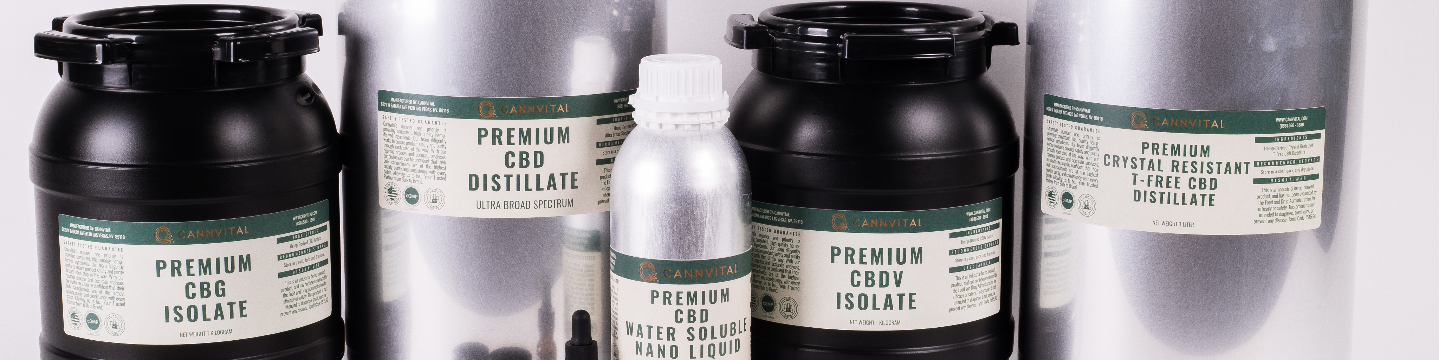 Cannvital Bulk CBD CBG CBN 169