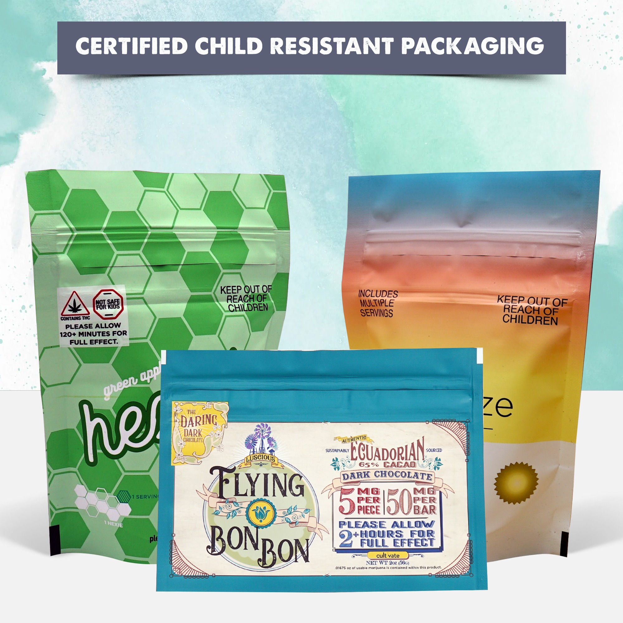 Certified Child Resistant Packaging 127