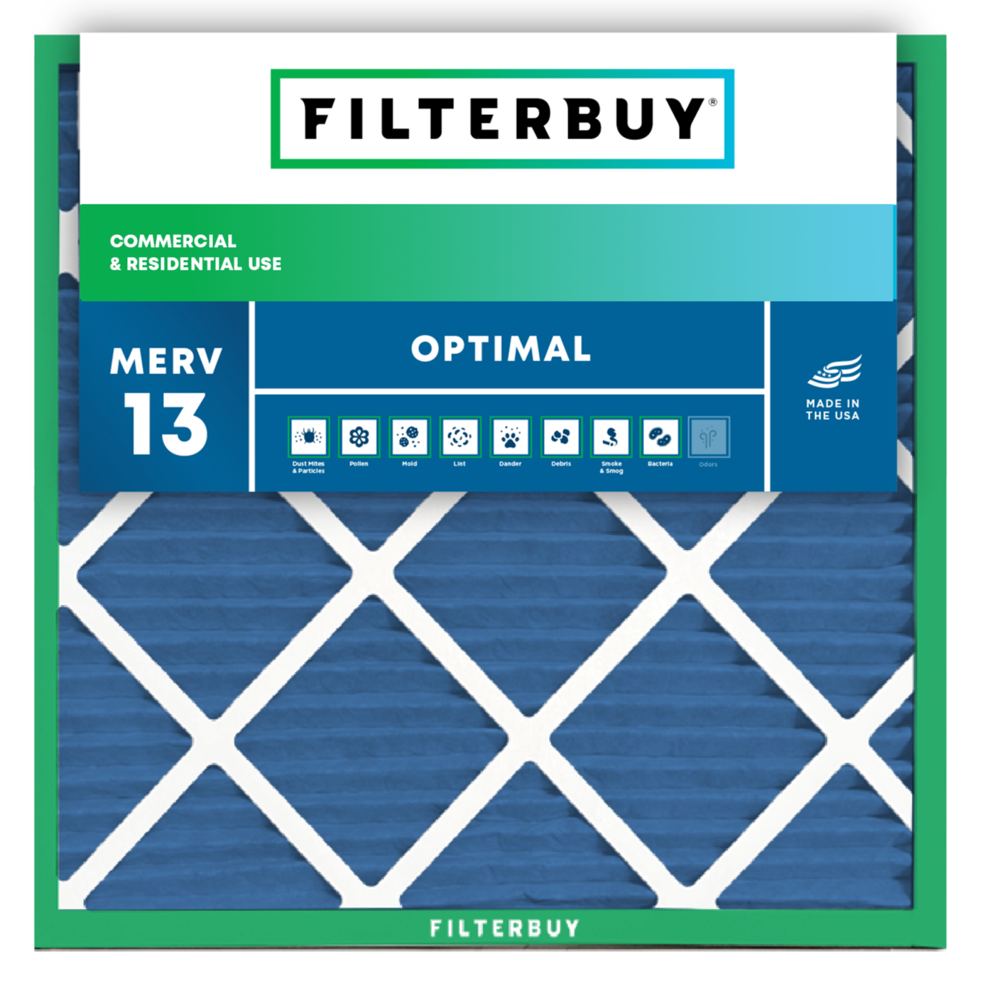 American-Made MERV 13 Air Filters 81