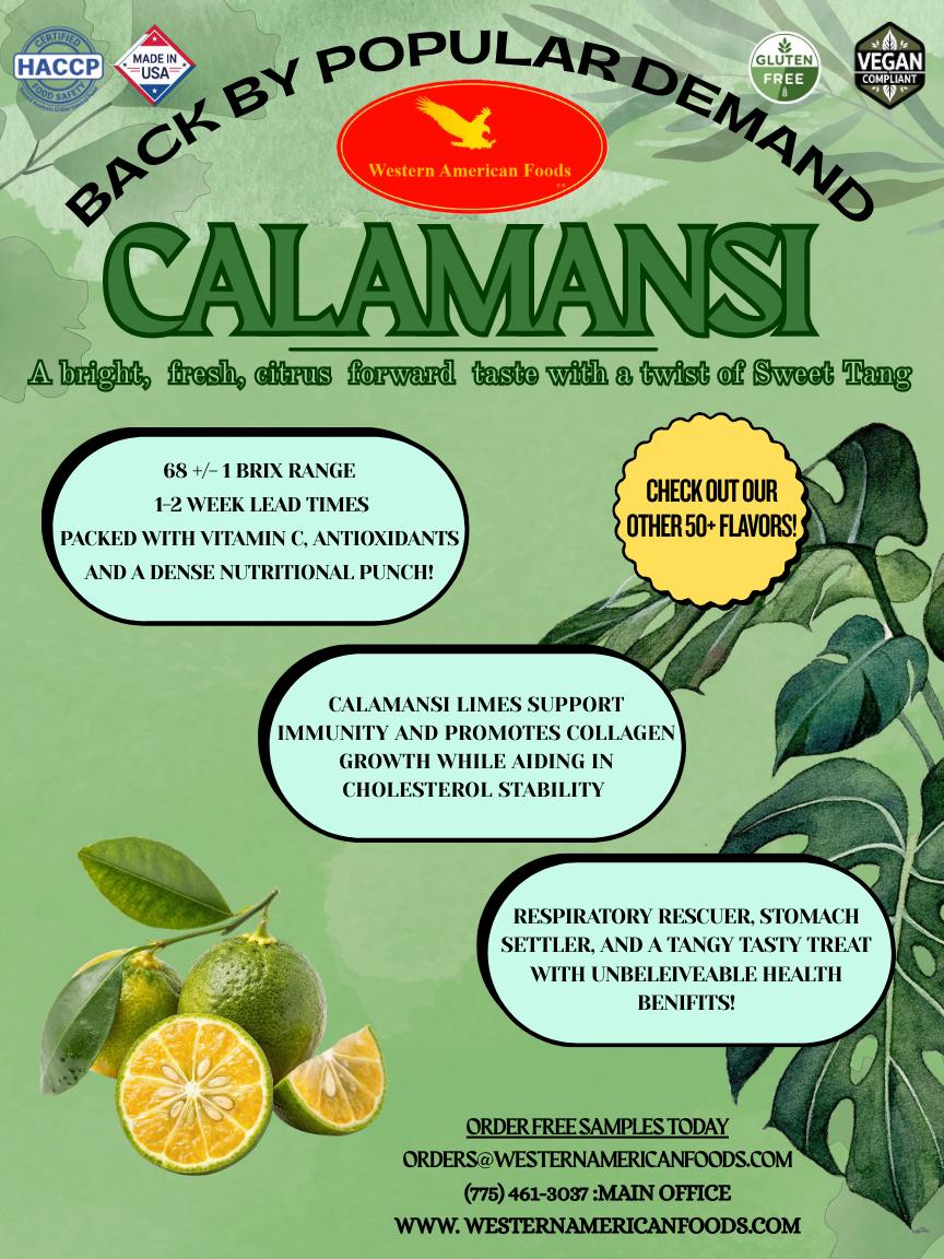 Calamansi Lime - Western American Foods 414