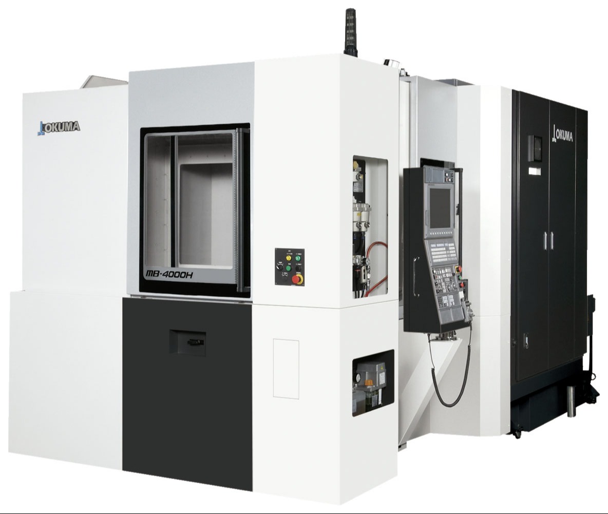 Okuma MB-4000H: High-Speed, Thermally Stable Horizontal Machining Center! 47