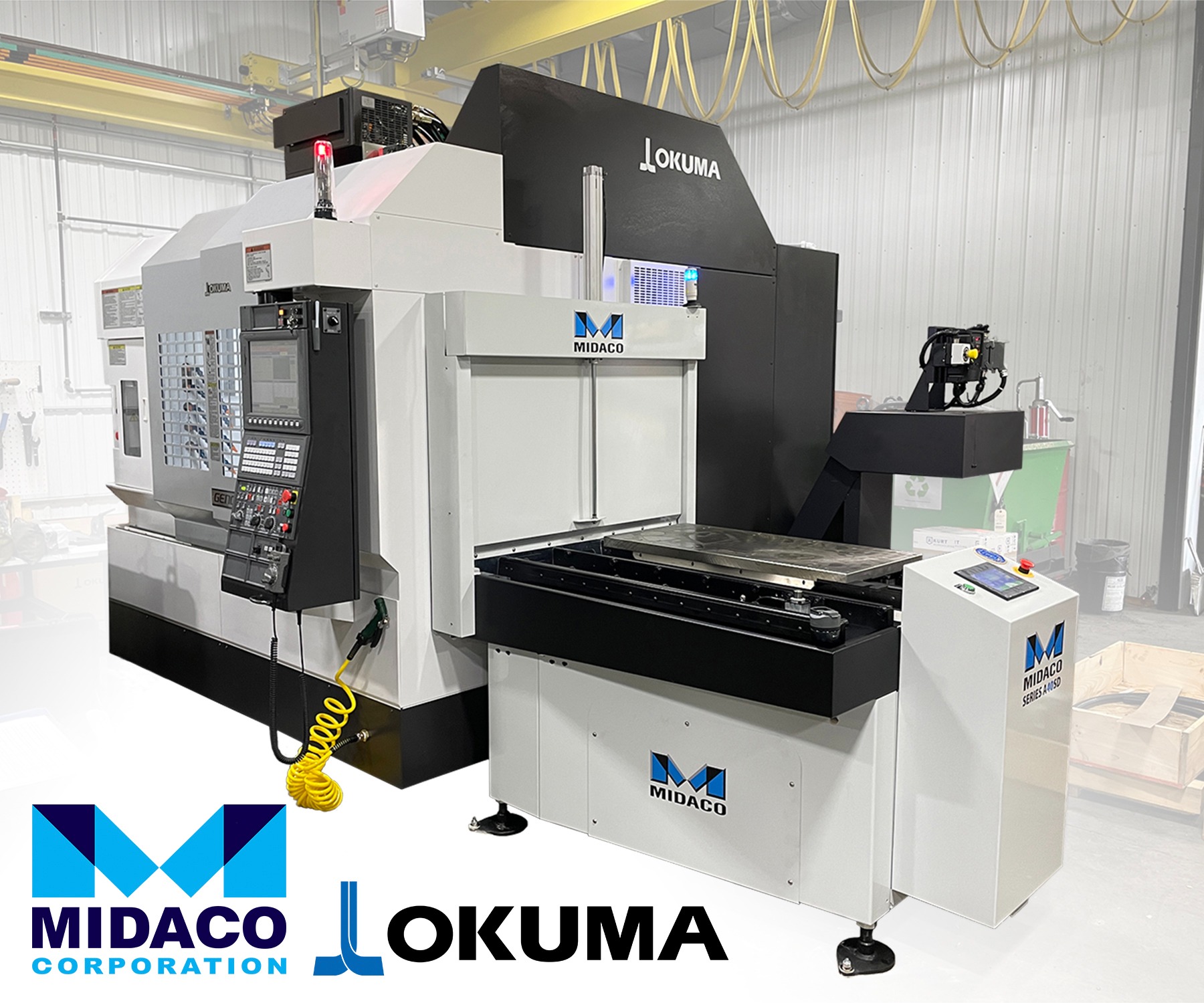 Spindle Utilization Increase of 60-80% on Okuma M560-V with MIDACO Pallet Changer System! 76