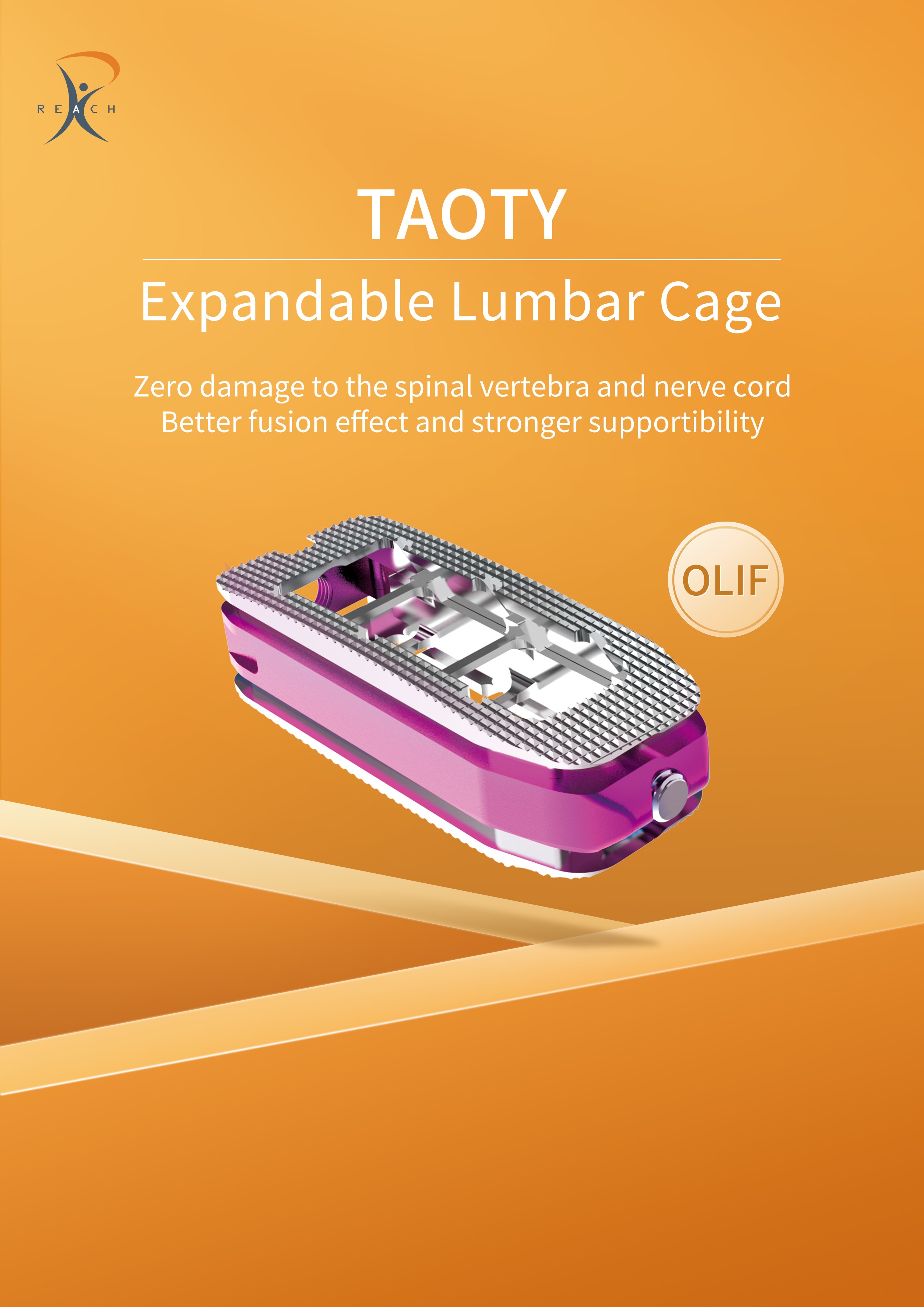Advanced OLIF/PLIF Expandable Lumbar Fusion Cage 116