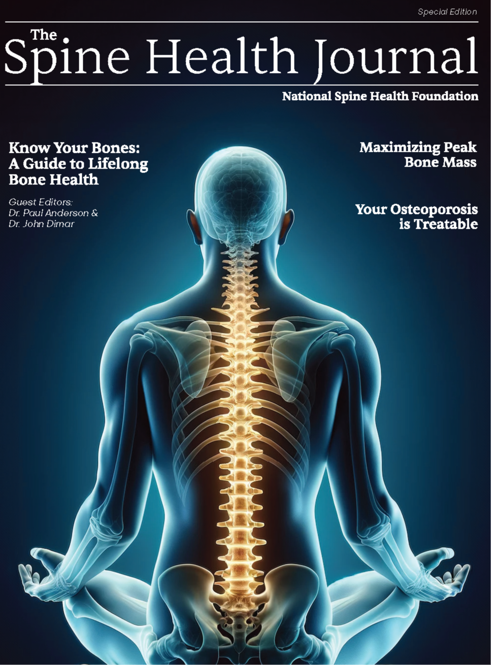 Spine Health Journal: Know your Bones: A guide to Lifelong Bone Health 69