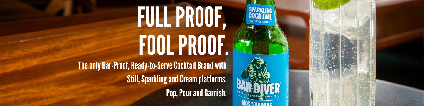 Bar Diver Cocktails a Blue Sky Miners brand. 45