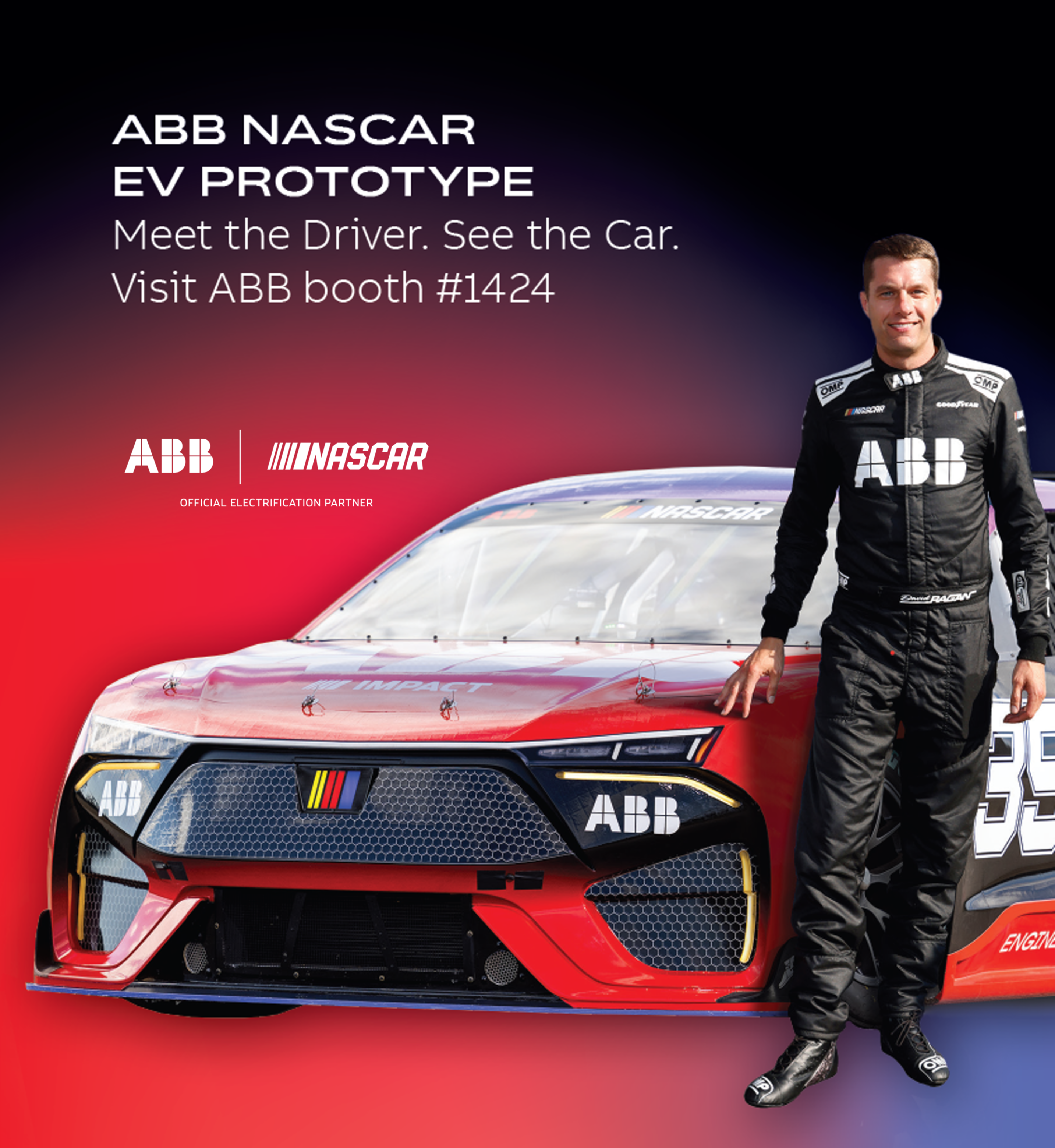 ABB NASCAR EV Prototype & Driver 118