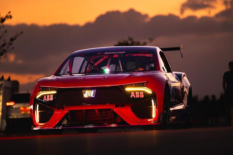 ABB and NASCAR Reveal EV Prototype and Launch Electrification Innovation Partnership 120