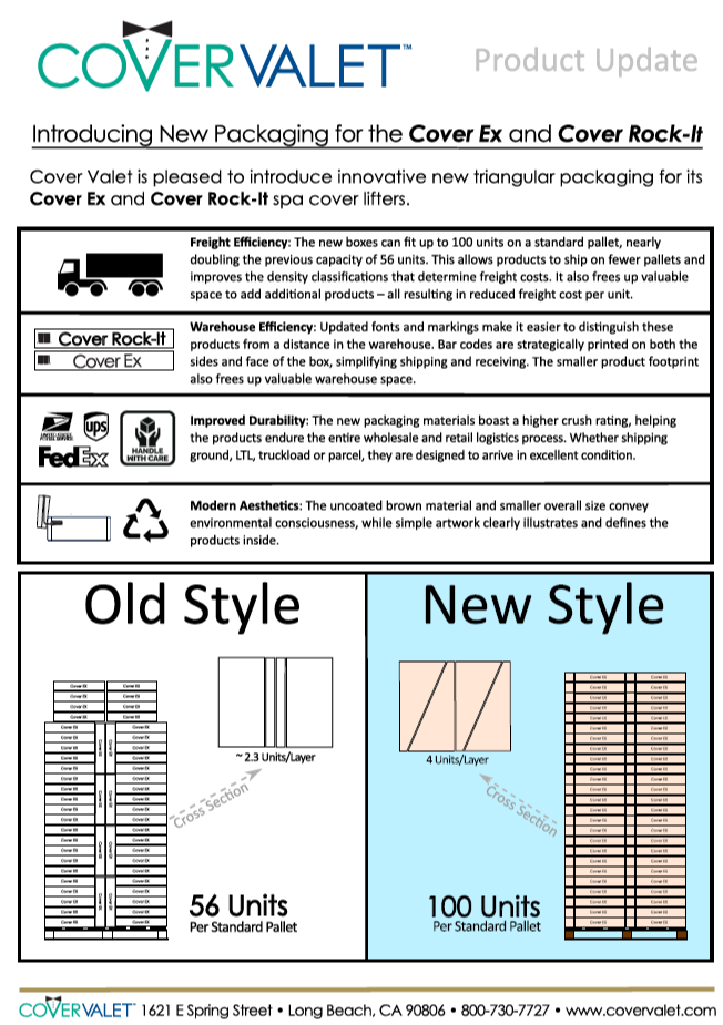 Freight savings - more product for less money 44