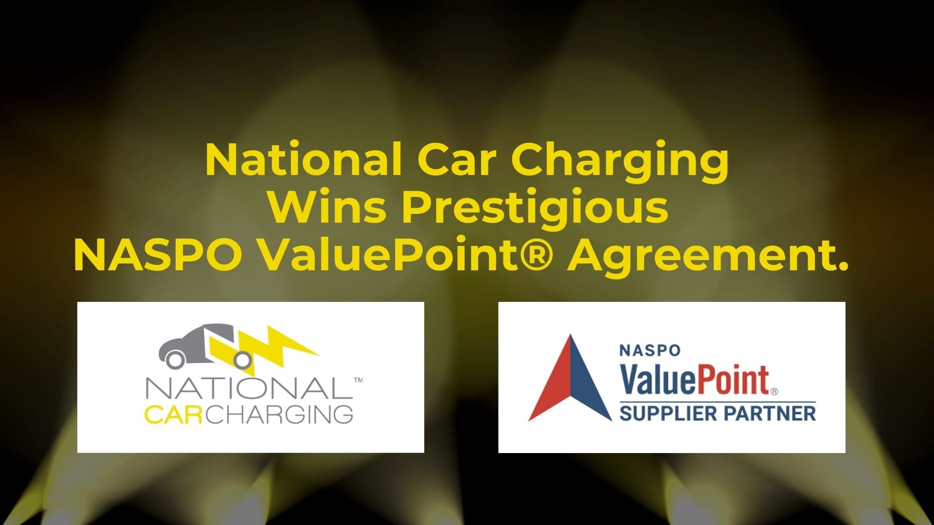 NATIONAL CAR CHARGING WINS PRESTIGIOUS NASPO VALUEPOINT® MASTER AGREEMENT 126