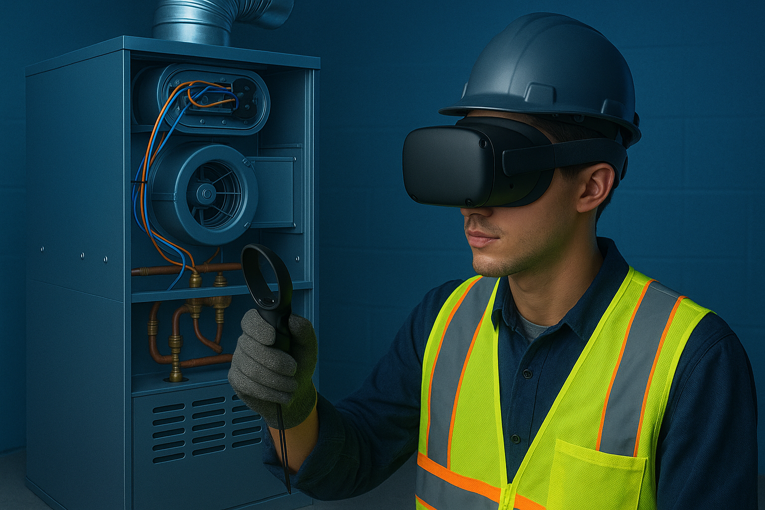 Virtual Reality Furnace Repair 54