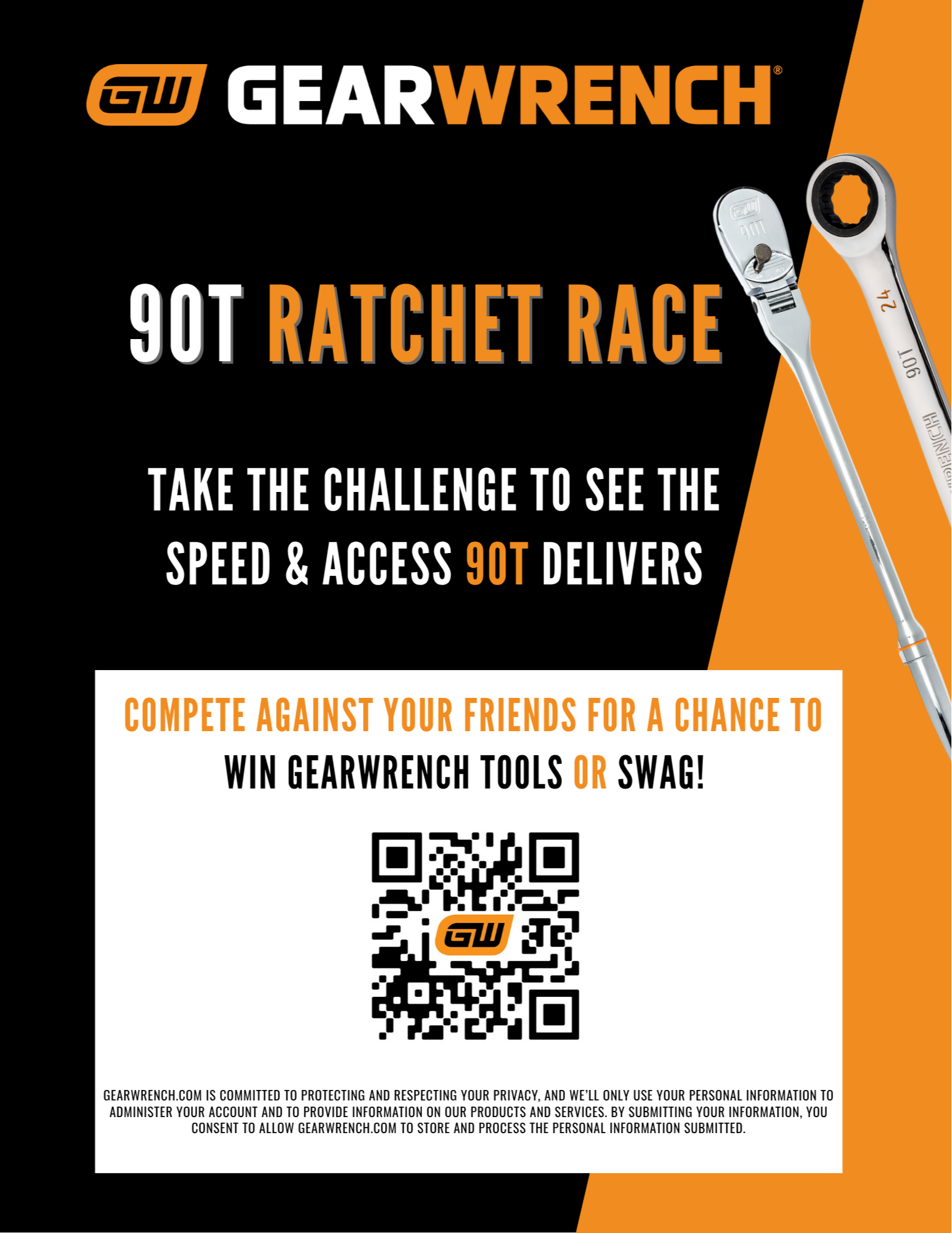 90T Ratchet Race 80