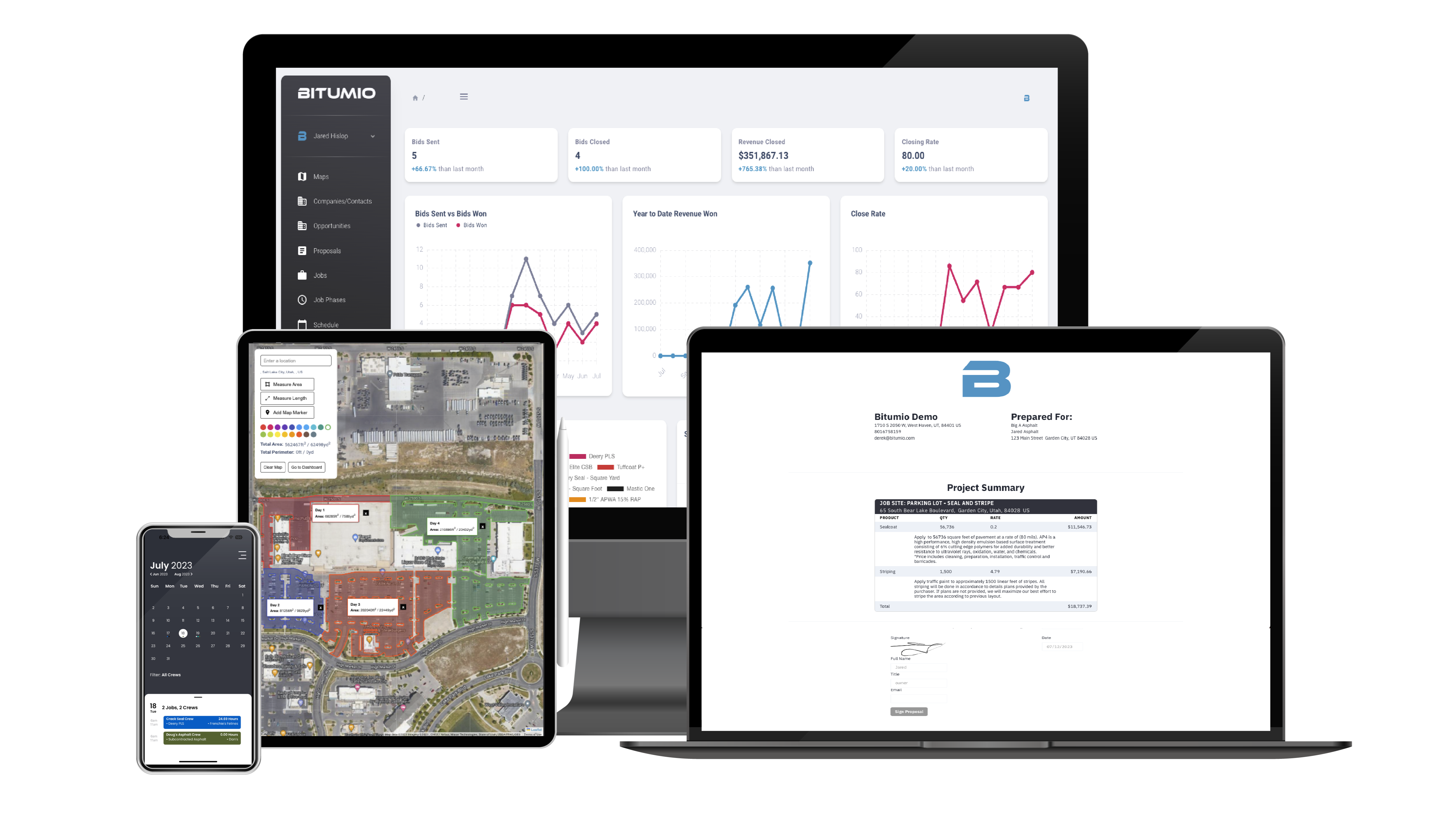 Asphalt / Paving Estimation & Scheduling Software 47