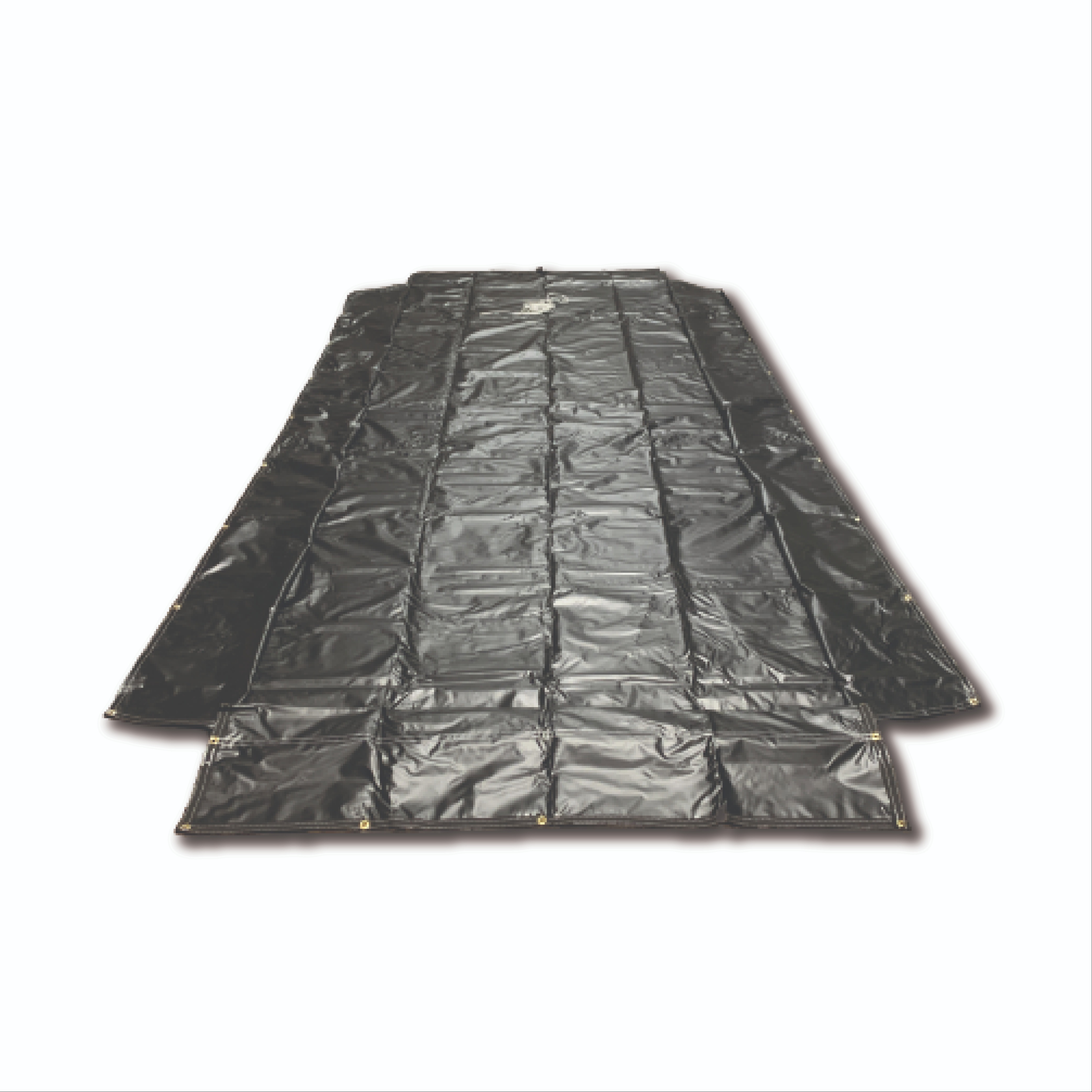 7FT WIDE ASPHALT TARP W/ 8IN SIDE FLAPS [MADE USA] 73