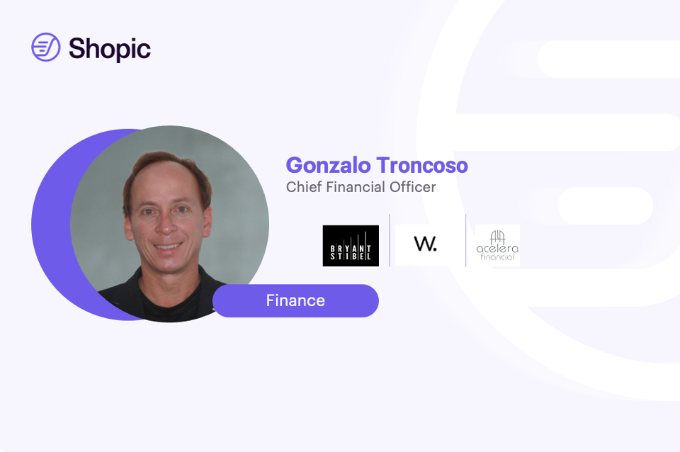 Shopic Appoints Gonzalo Troncoso as CFO 1226