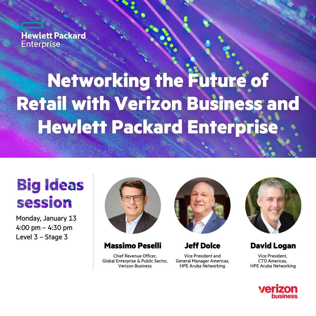 Don't Miss HPE's Big Ideas Session with Verizon! 1392