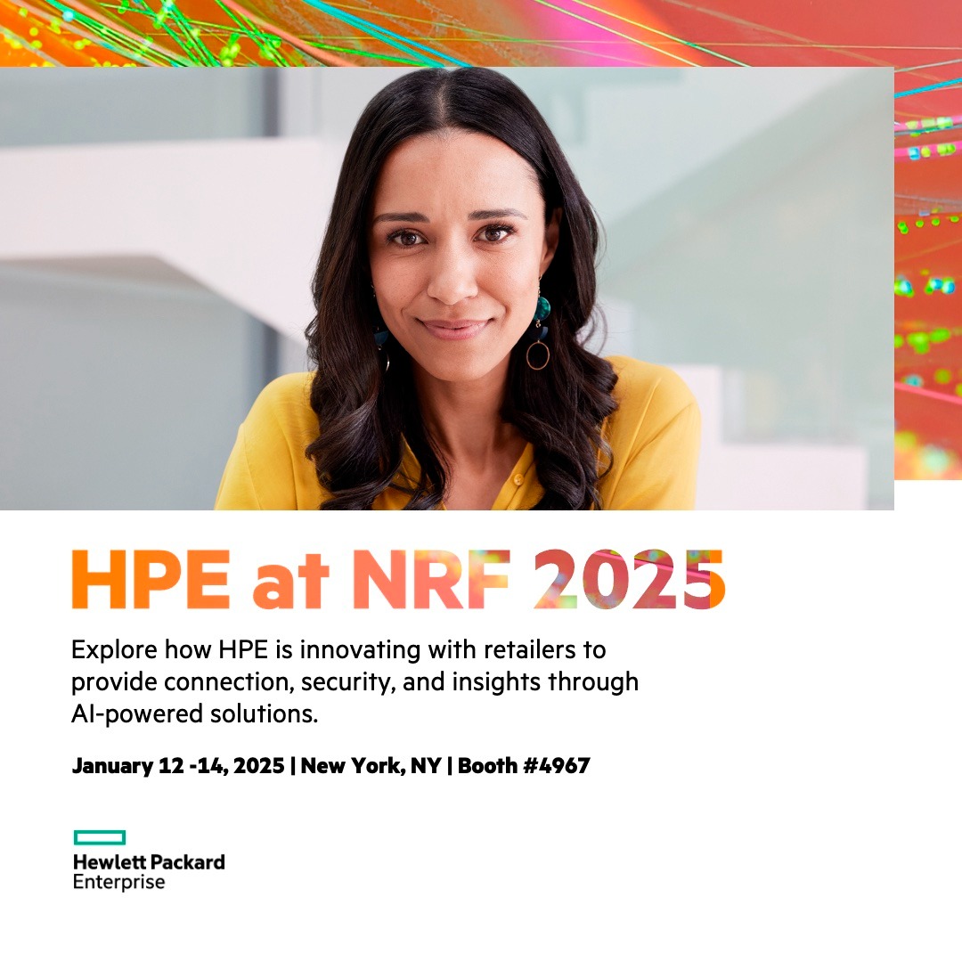 Innovate with Hewlett Packard Enterprise at NRF! 1740